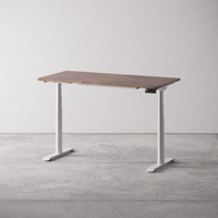 Dome standing desk at sitting height