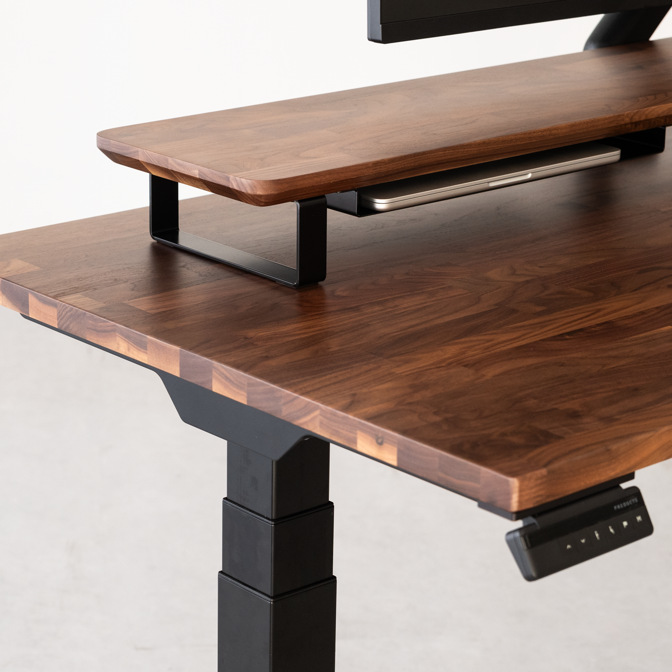 Dome standing desk — height control keypad detail