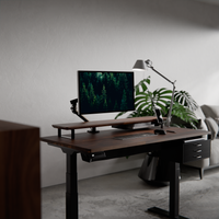 Dome standing desk — side profile