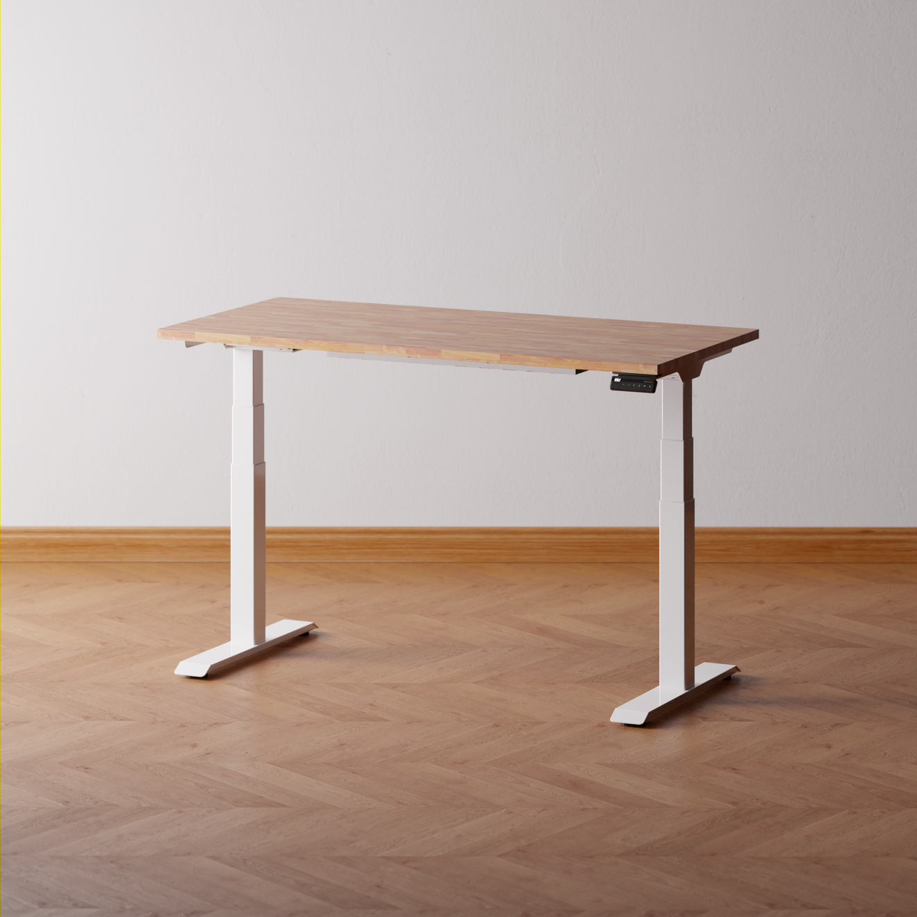 Standing desk with electric lifting legs
