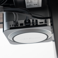 Mount for Mac Studio in Black with Mac Studio installed
