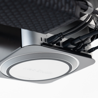 Mount for Mac Studio in Black — mounting hardware